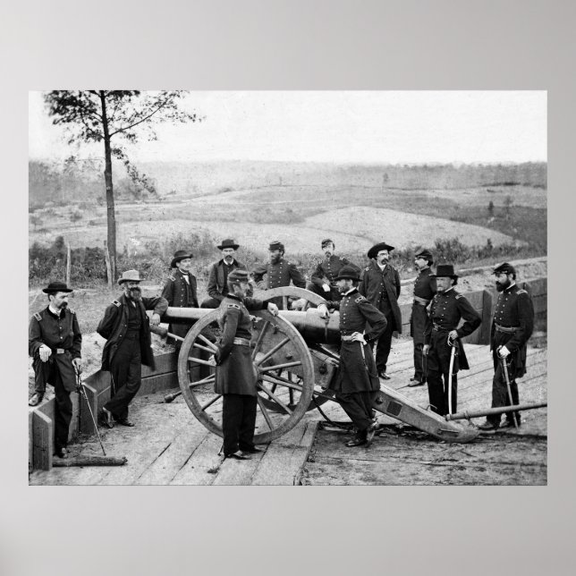 Shermans brott: 1864 poster (Framsidan)