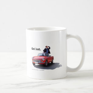 Shermans "får långt den borttappada" muggen kaffemugg