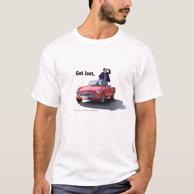 Shermans "får långt den borttappada" T-tröja Tee (Framsida)