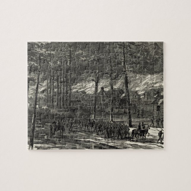 Shermans mars till havet till och med South Pussel (Horisontell)