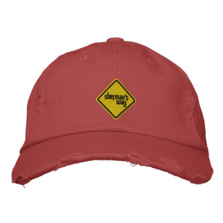 Sherman's Way "Sign" Baseball Cap Broderad Keps