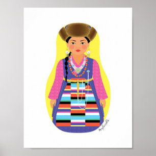 Sherpa Matryoshka Affisch