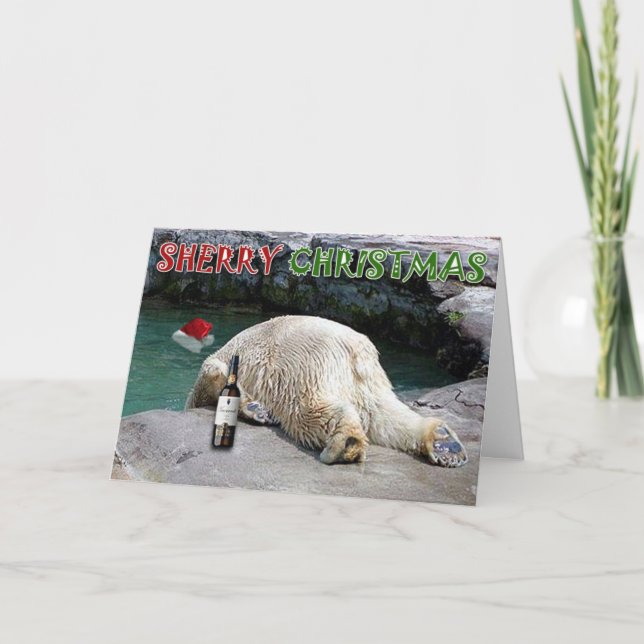 Sherry jul helgkort (Framsida)