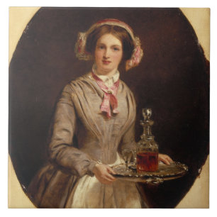 "Sherryherr? " 1853 (olja på kanfas) Kakelplatta