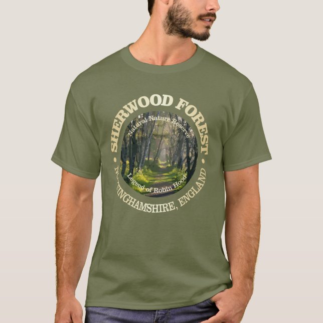 Sherwood Forest T Shirt (Framsida)