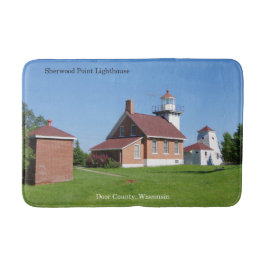 Sherwood Point Lighthouse badmat Badrumsmatta