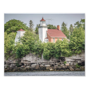 Sherwood Point Lighthouse Skriv ut Fototryck