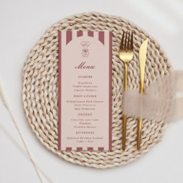 She's A Tini Bit Older Coffee Martini Birthday Meny