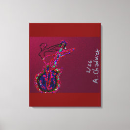 She's Become One with the Music  Canvastryck