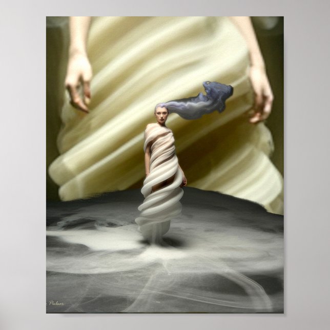 She's Made of Cream Poster Print Wall Art (Framsidan)