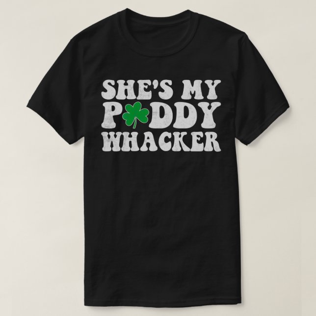 Shes My Paddy Whacker Par Daisy St Patricks Da T Shirt (Design framsida)