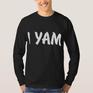 Shes My Sweet Potato I Yam Set Par Thanksgivna in T Shirt