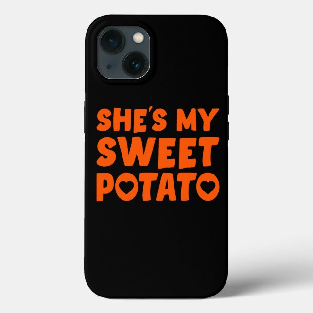 Shes My Sweet Potato I Yam Shirt for Women Par (Baksida)