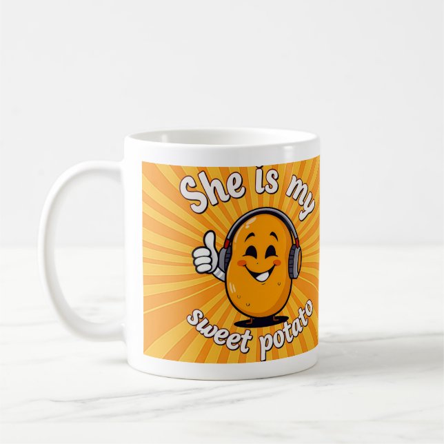 Shes My Sweet Potato mugg (Vänster)