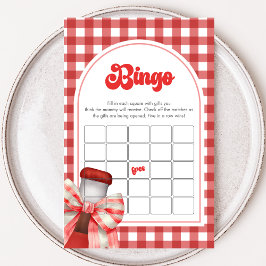 She's Ready to Pop Baby Shower Bingo Game