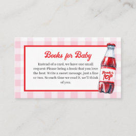 She's Ready to Pop Baby Shower Books for Baby  Tilläggskort