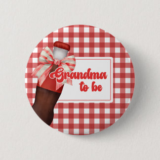 Shes Ready to Pop Baby Shower Grandma To Be Button Knapp