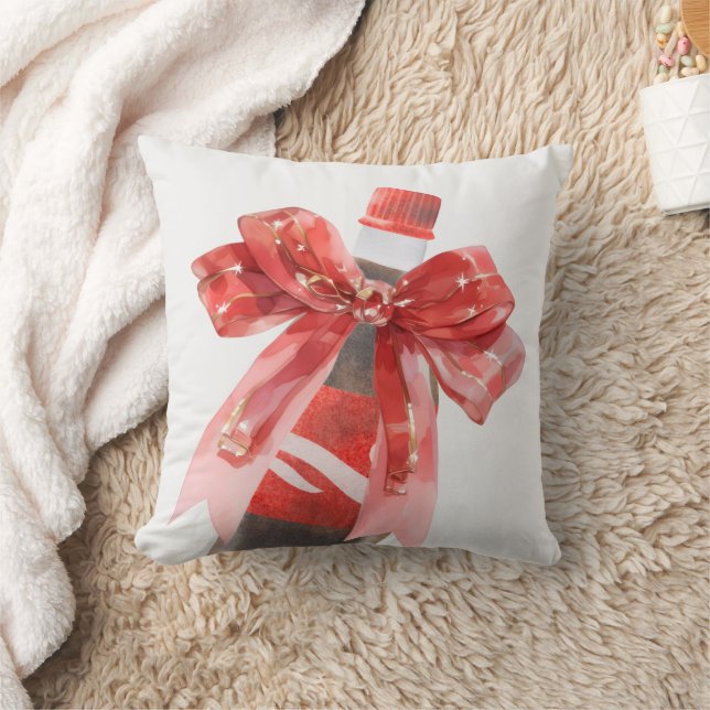 She's Ready to Pop Baby Shower Kudde (Filt)