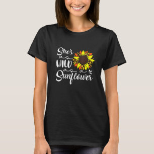 Shes Vild Solros Feminist Girls Power Solros T Shirt