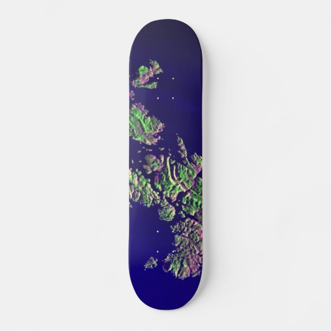 Shetland Islands Skateboard Bräda 21,5 Cm (Framsida)
