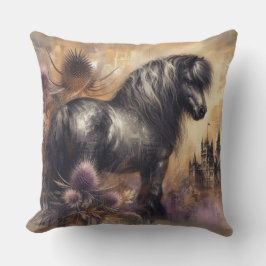 Shetland Pony Cushion Kudde