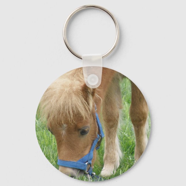 Shetland Pony Keychain Nyckelring (Framsida)