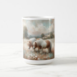 "Shetland Pony" (nr 4 av en sats) Kaffe Mugg