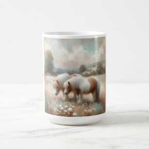 "Shetland Pony" (nr 4 av en sats) Kaffe Mugg