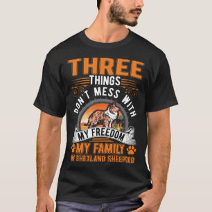 Shetland Sheepdog Family Mini Collie Sheltie 1 T Shirt