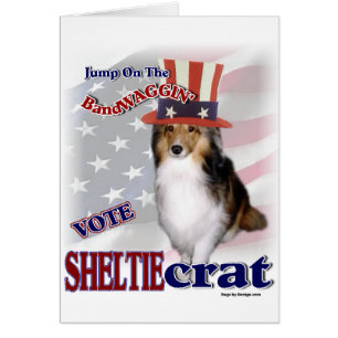SHETLAND SHEEPDOG Gifts Hälsningskort