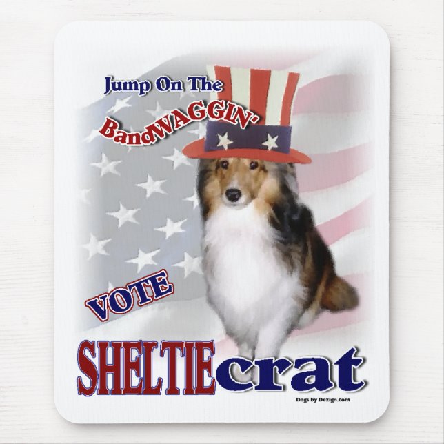 SHETLAND SHEEPDOG Gifts Musmatta (Framsidan)