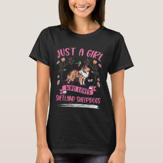 Shetland Sheepdog Girl Mini Collie Sheltie T Shirt