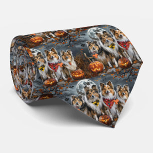 Shetland Sheepdog Halloween Spooky Slips