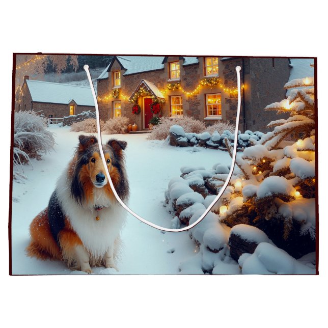 Shetland Sheepdog Holiday  (Baksidan)