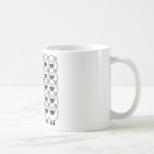 Shetland Sheepdog i fåren Kaffemugg