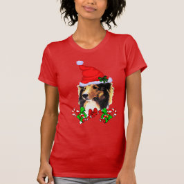Shetland Sheepdog jul Merry T Shirt