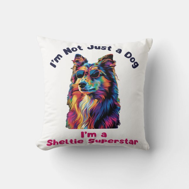 Shetland Sheepdog Kudde (Framsida)