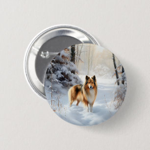 Shetland Sheepdog Let It Snow Jul Knapp