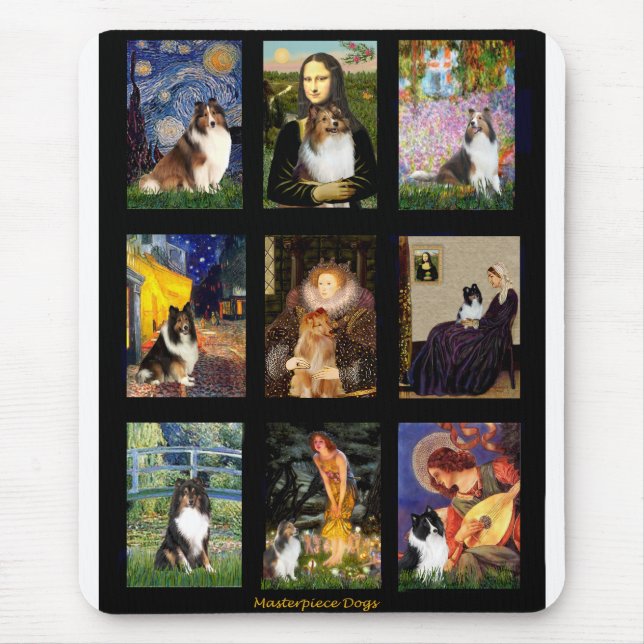 Shetland Sheepdog Masterbit Composite Musmatta (Framsidan)