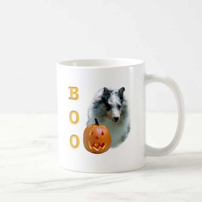 Shetland Sheepdog (merle) Boo Kaffemugg (Höger)