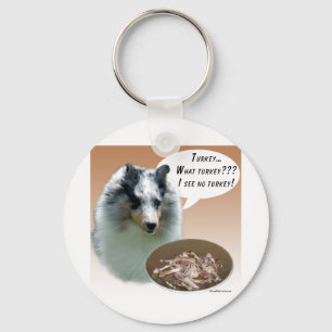 Shetland Sheepdog (merle) Turkiet Nyckelring