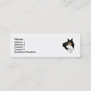 Shetland Sheepdog Mini Visitkort