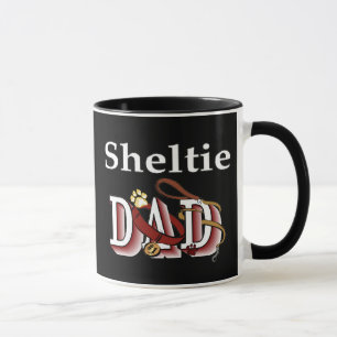 Shetland Sheepdog Pappa Mugg