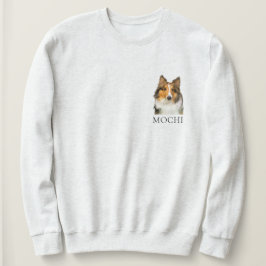 Shetland Sheepdog Personlig Hand Teckning T Shirt