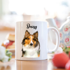 Shetland Sheepdog Personlig Kaffemugg