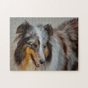 Shetland Sheepdog Pussel. Pussel