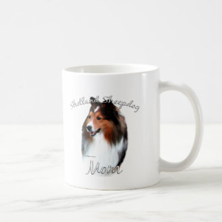 Shetland Sheepdog (sable) Mamma 2 Kaffemugg