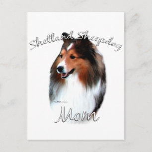 Shetland Sheepdog (sable) Mamma 2 Vykort