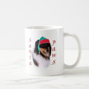 Shetland Sheepdog Santa Tassar Kaffemugg