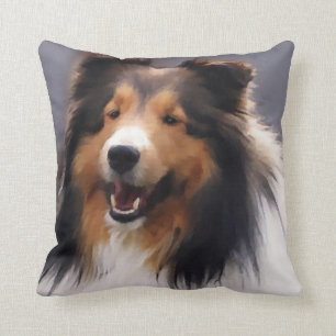 Shetland Sheepdog Sheltie Art Gifts Kudde